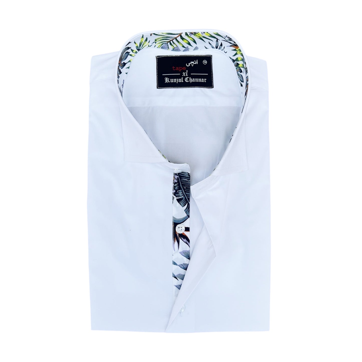 Pure White Cotton Shirt