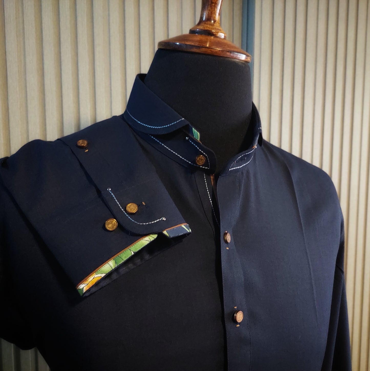 Midnight Blue Shalwar Kameez
