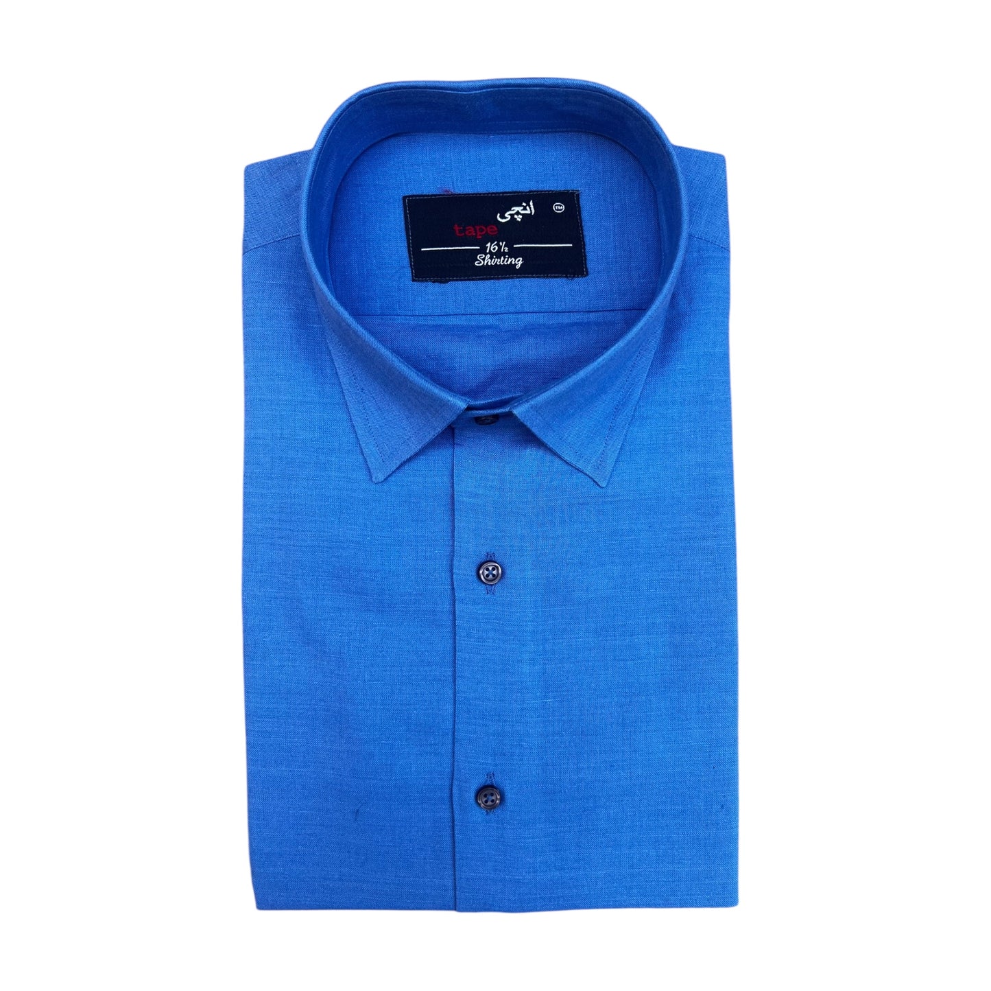 Persian Blue Linen Shirt