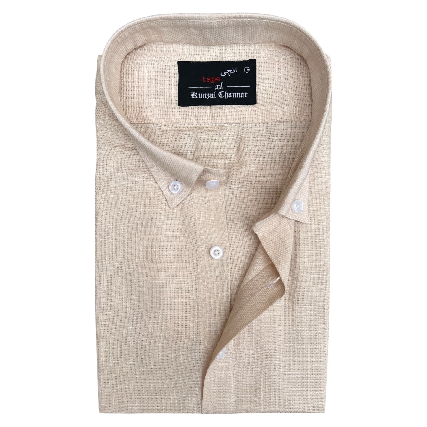 BEIGE ULTRA SUMMER COTTON SHIRT