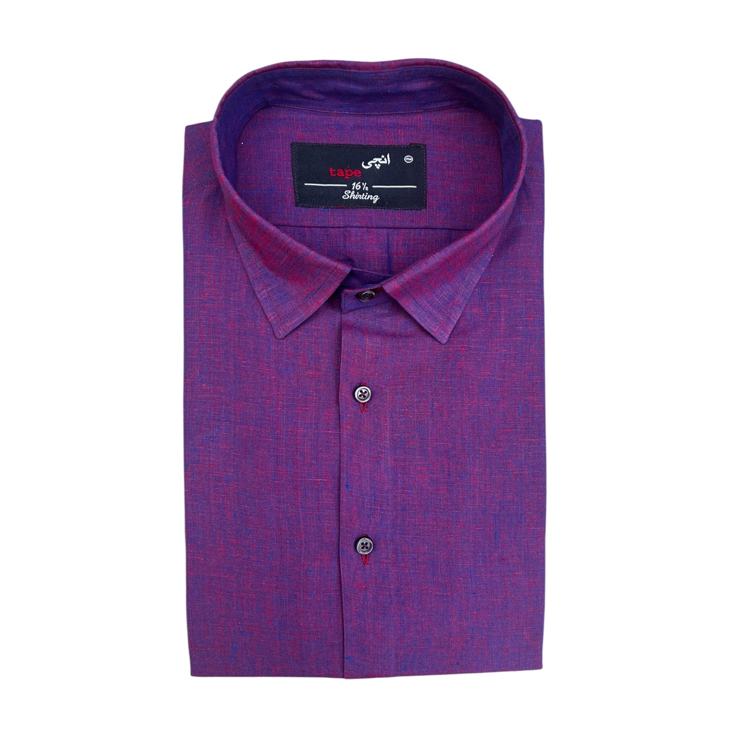 TWO TONE LINEN SHIRT