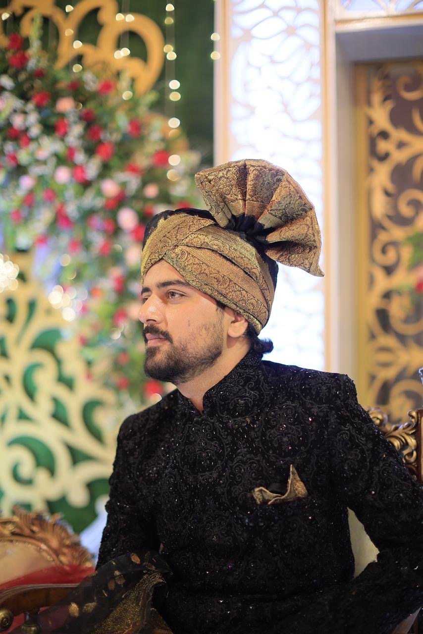 Velvet Hand Work Sherwani
