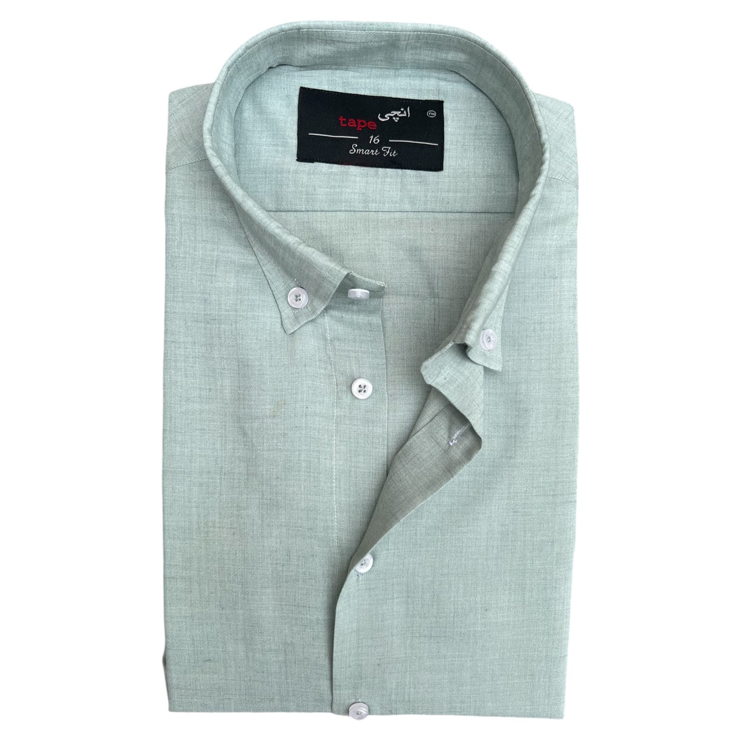 ICE GREEN COTTON SHIRT
