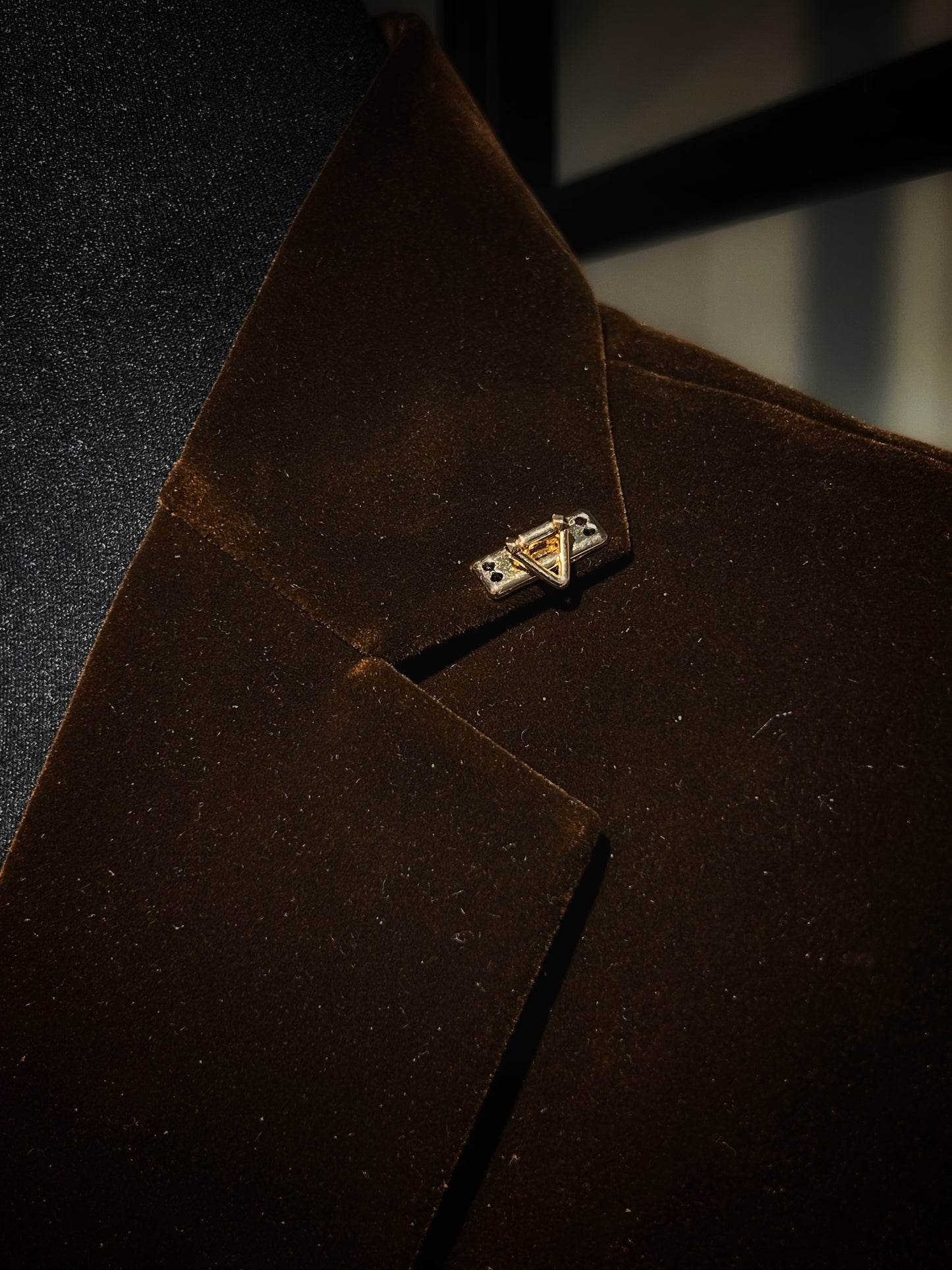 BROWN JAPANESE SUEDE SUIT