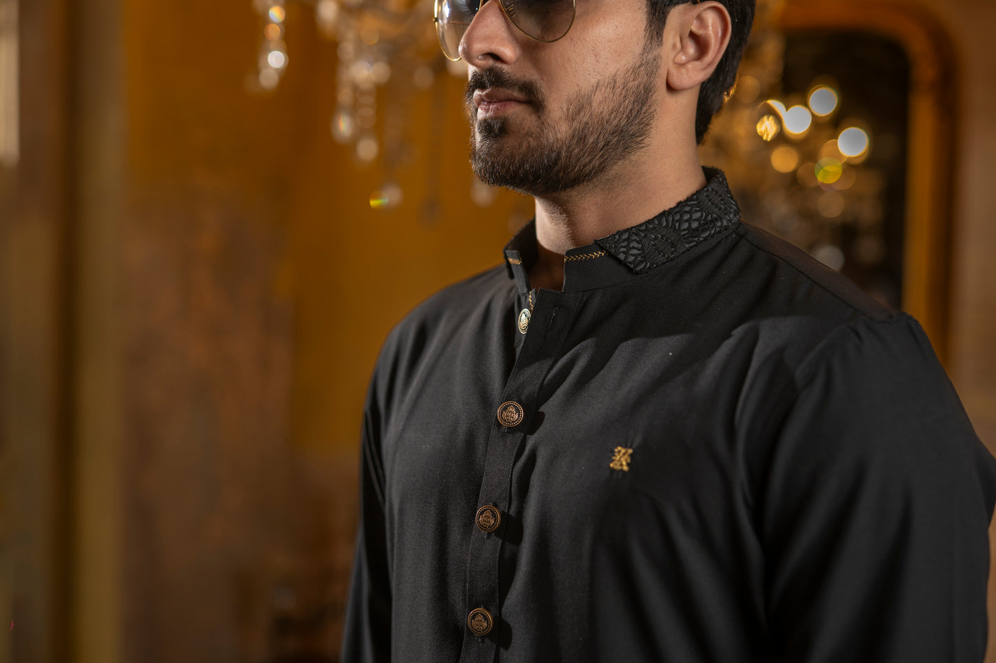 BLACK SHALWAR KAMEEZ