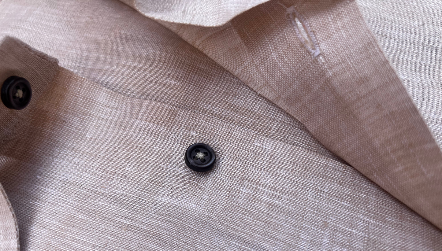 BEIGE LINEN SHIRT