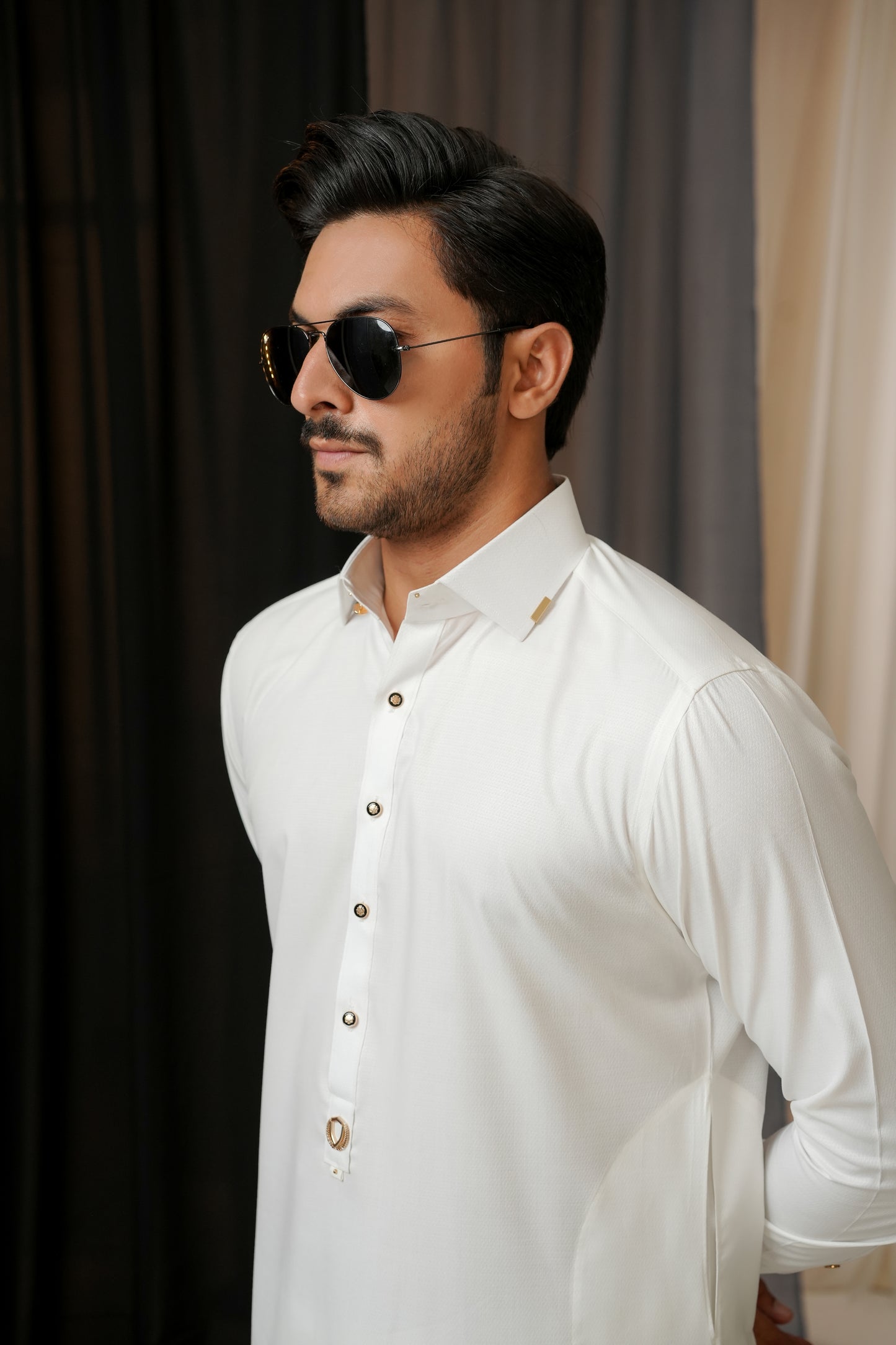 PREMIUM WHITE SHALWAR KAMEEZ