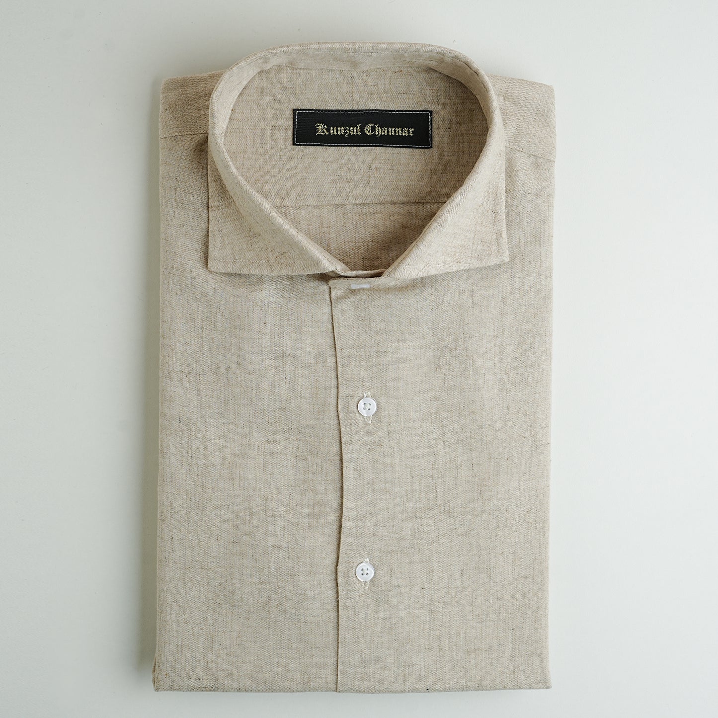 ROCK BEIGE COTTON LINEN