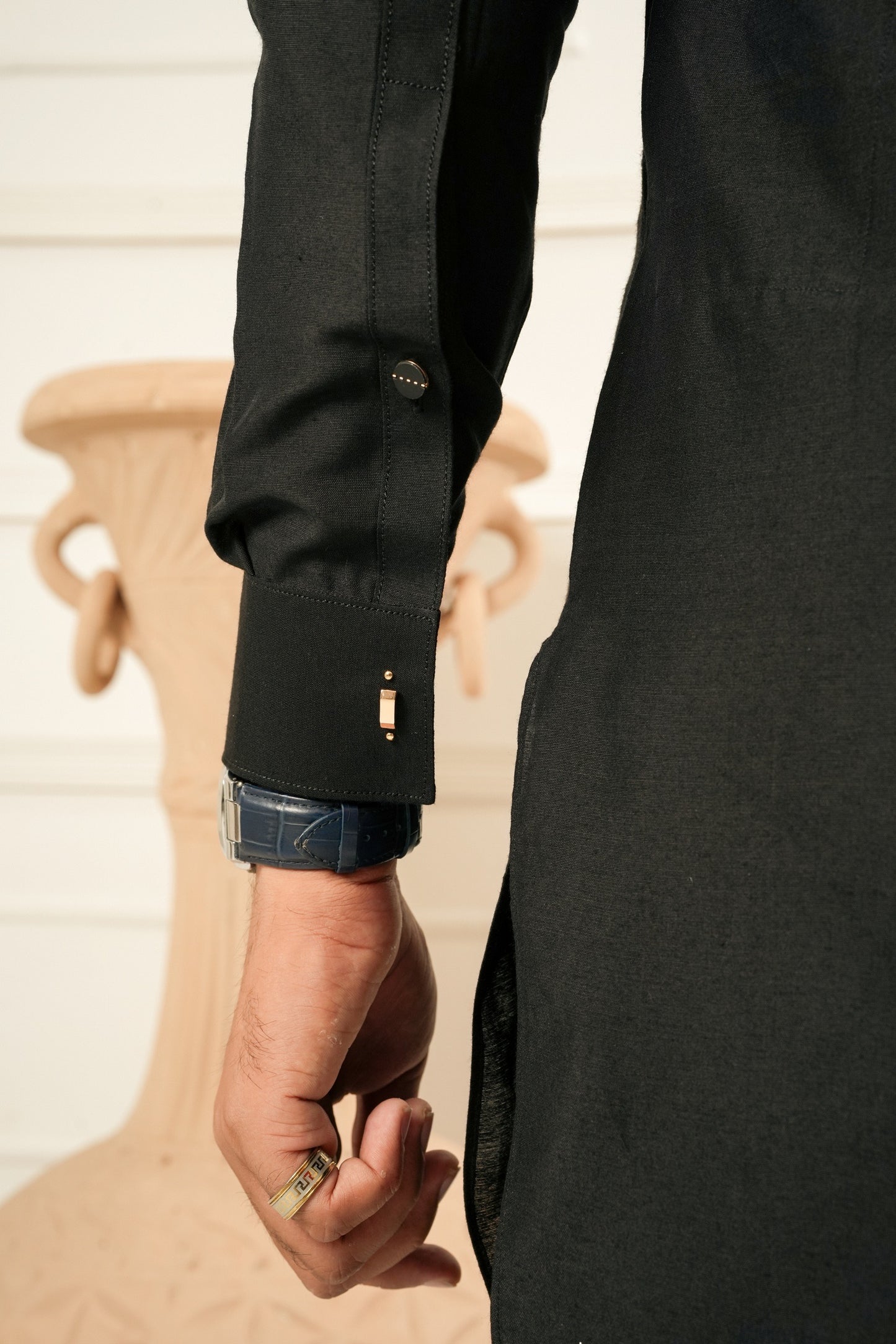 BLACK FARSHI SHALWAR KAMEEZ