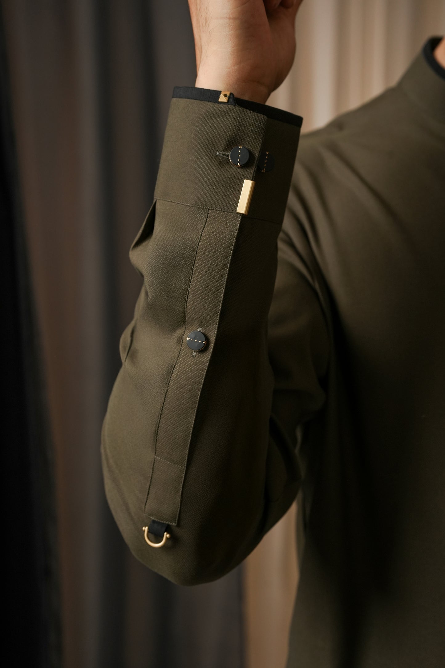 DARK OLIVE GREEN PREMIUM KURTA TROUSER