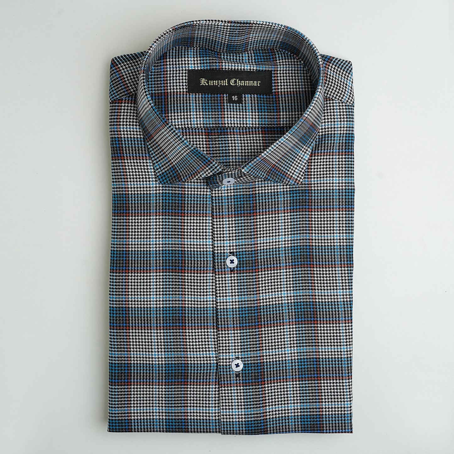 CHECKERED COTTON SHIRT