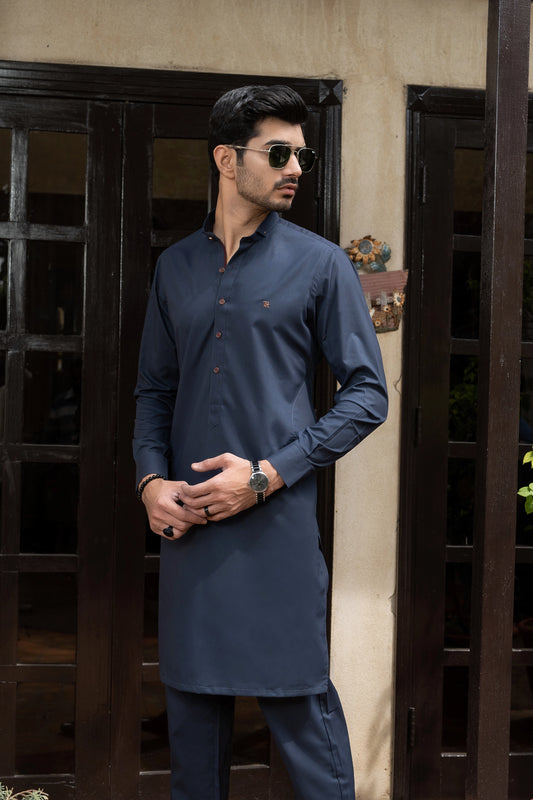 Sapphire Blue Kurta Trouser