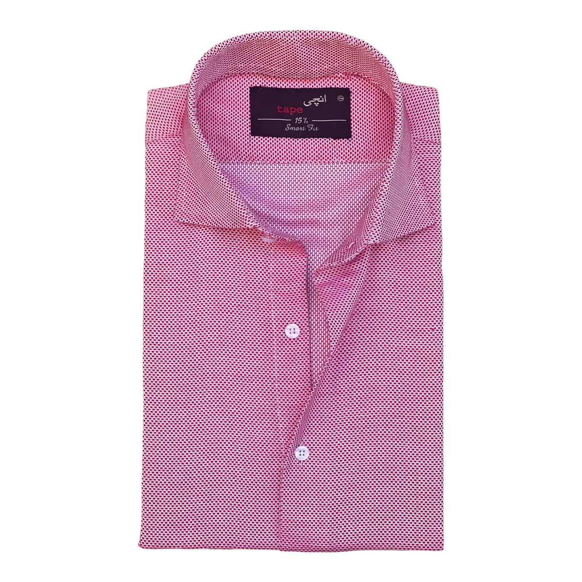 Radical Red Jacquard Shirt