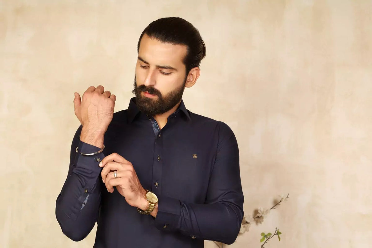 ROYAL BLUE CLASSIC SHALWAR KAMEEZ
