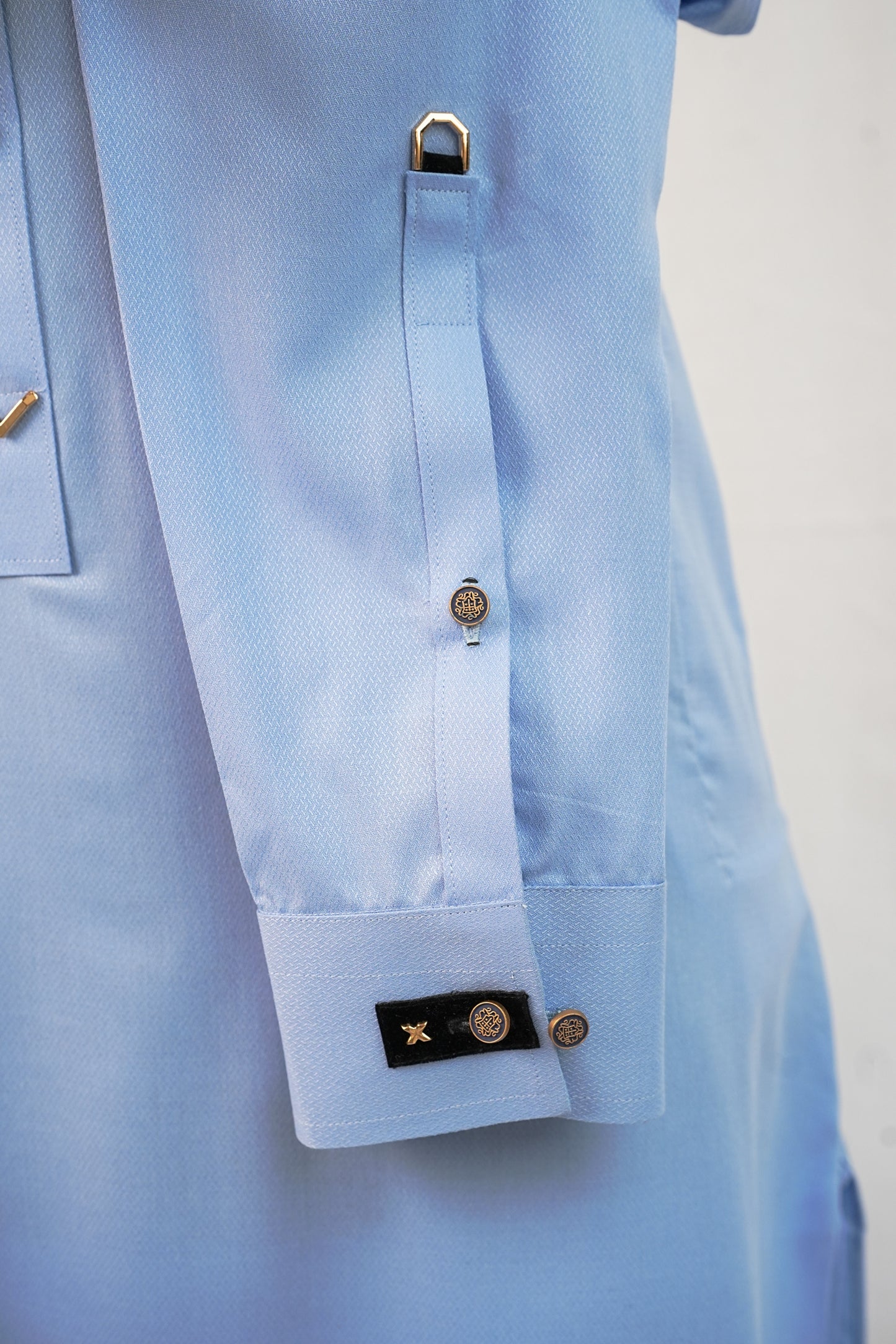 Sky Blue Shalwar Kameez