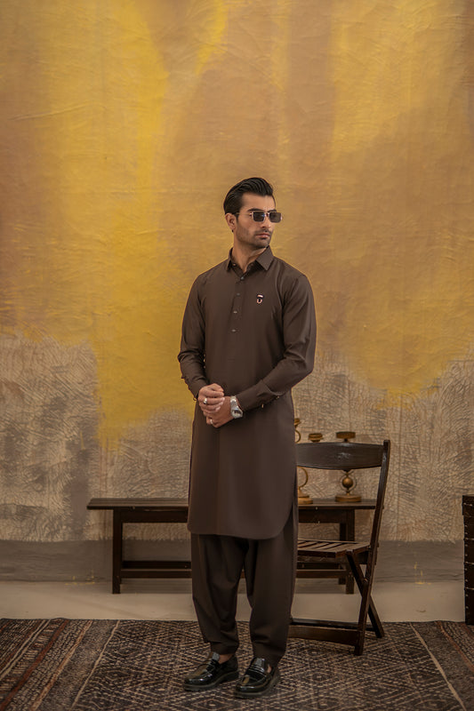 CLASSIC COLLAR SHALWAR KAMEEZ