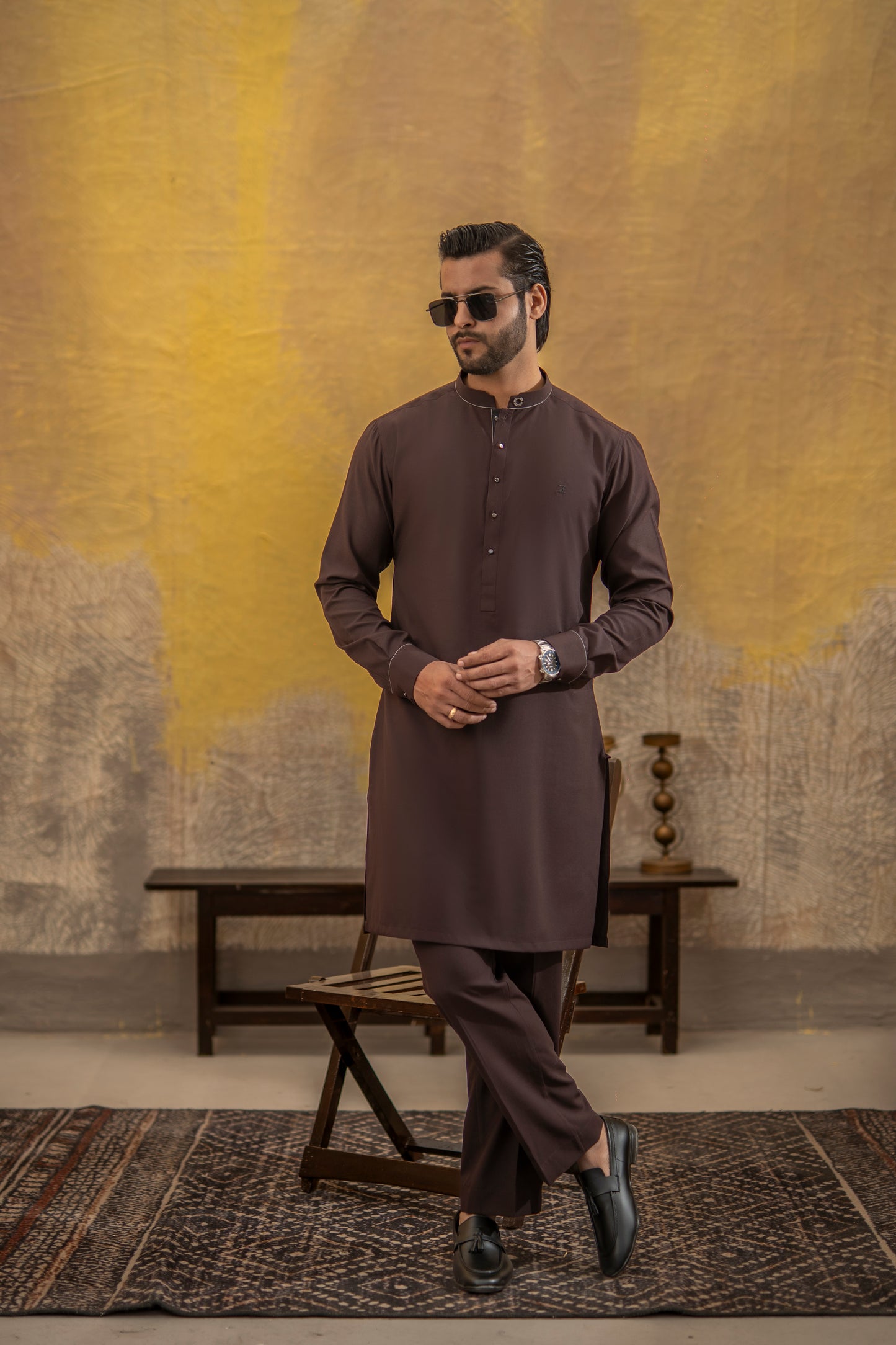 ROYAL MAROON KURTA TROUSER