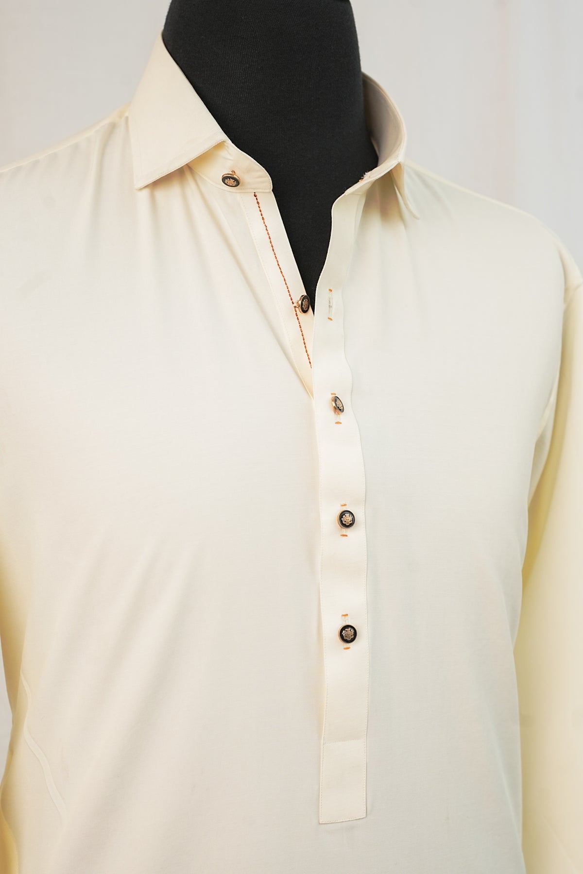 Cream Shalwar Kameez