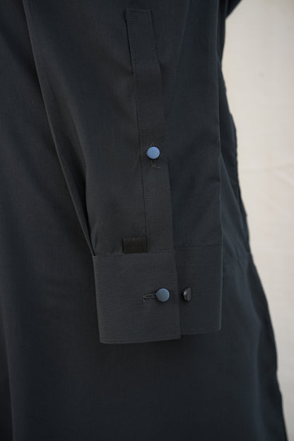 Charcoal Black Shalwar Kameez