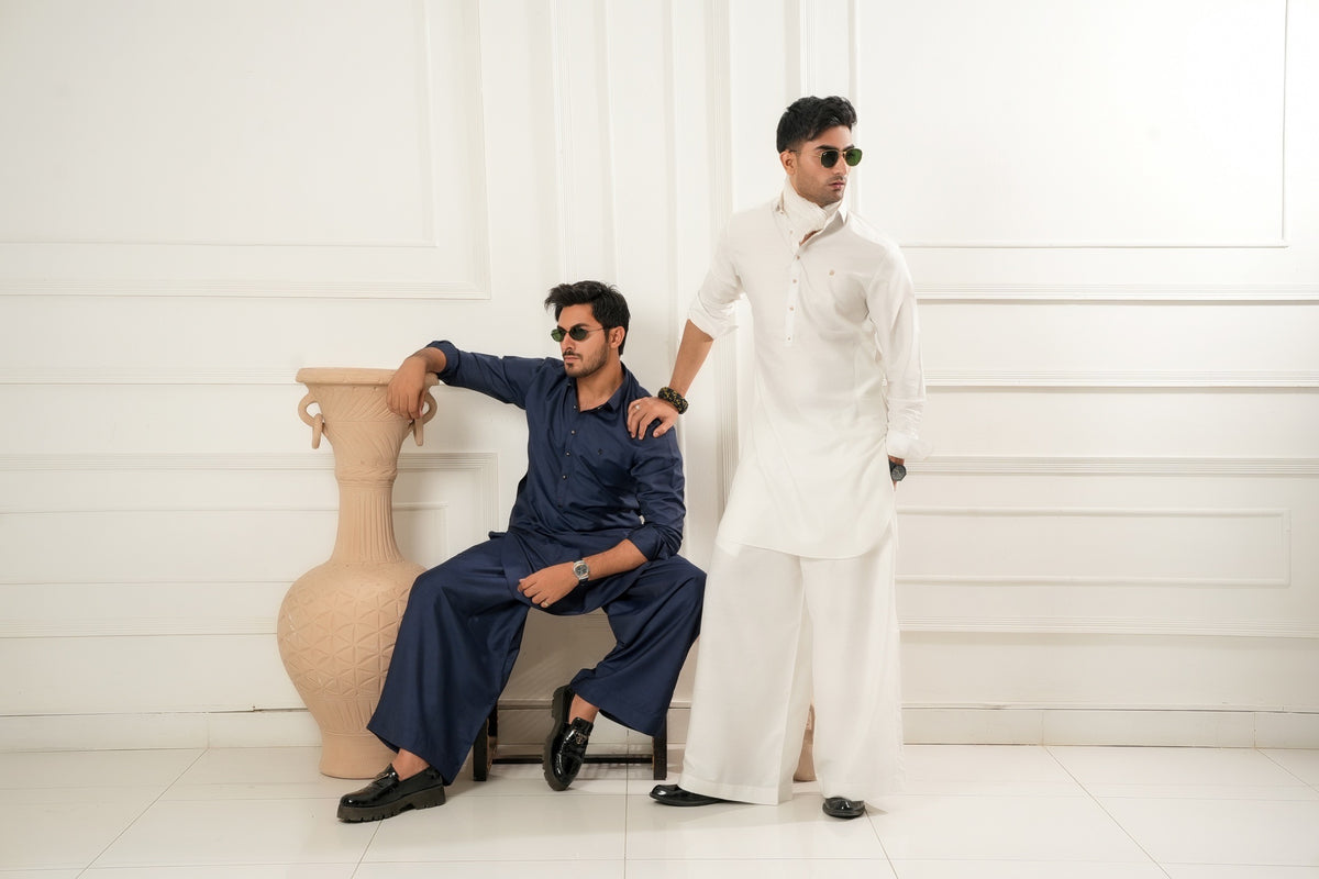 WHITE FARSHI SHALWAR KAMEEZ
