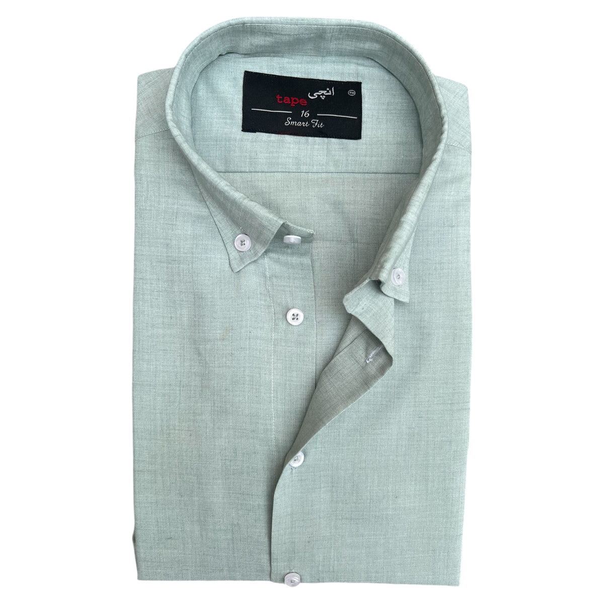 ICE GREEN COTTON SHIRT