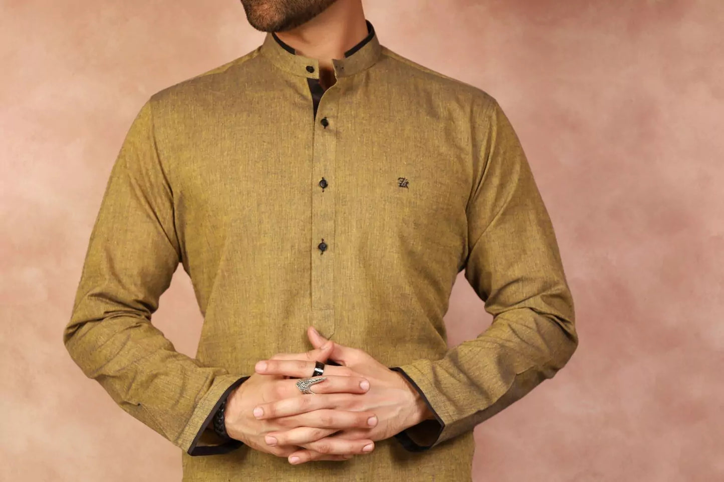 Yellow Rust Kurta