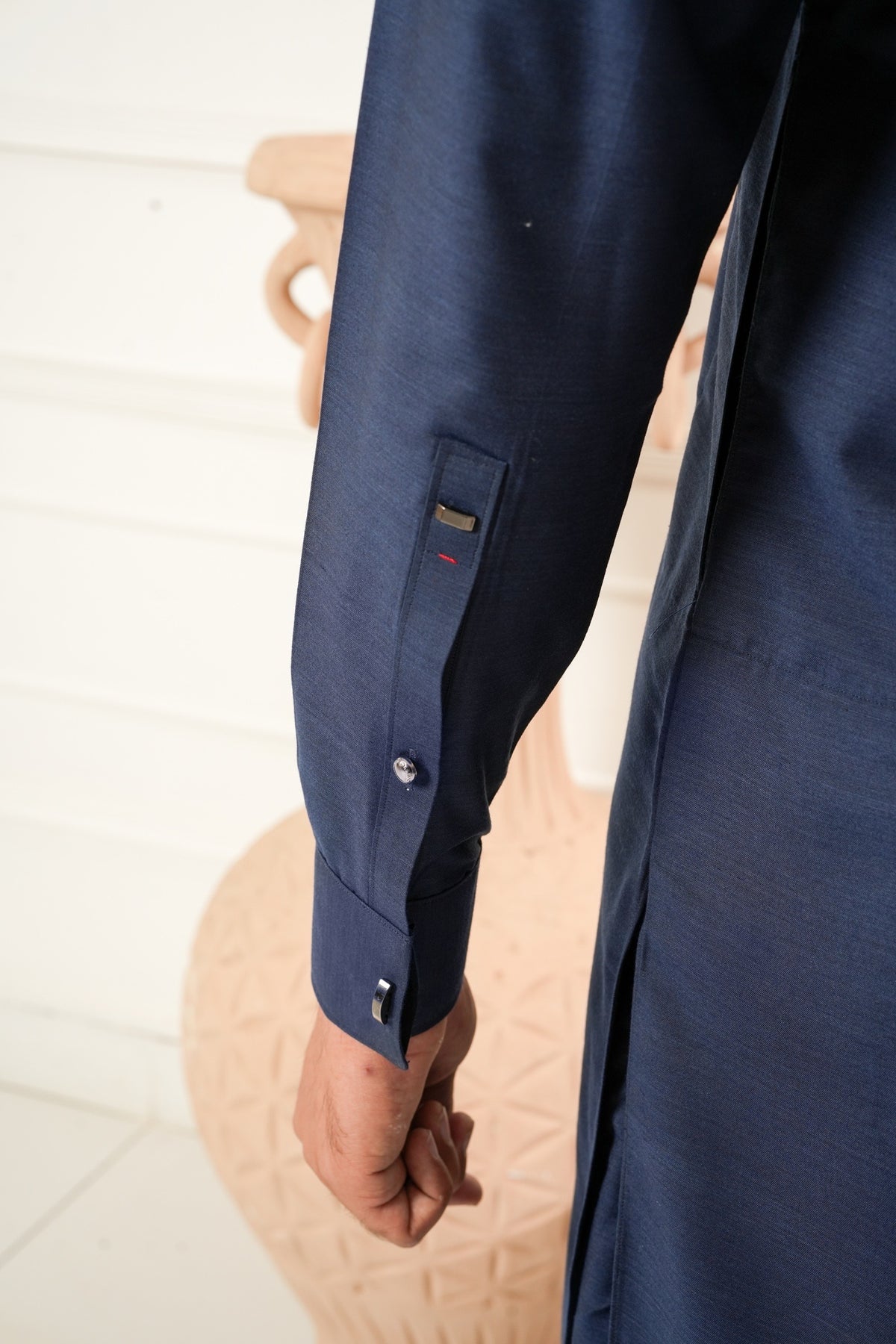 NAVY BLUE FARSHI SHALWAR KAMEEZ