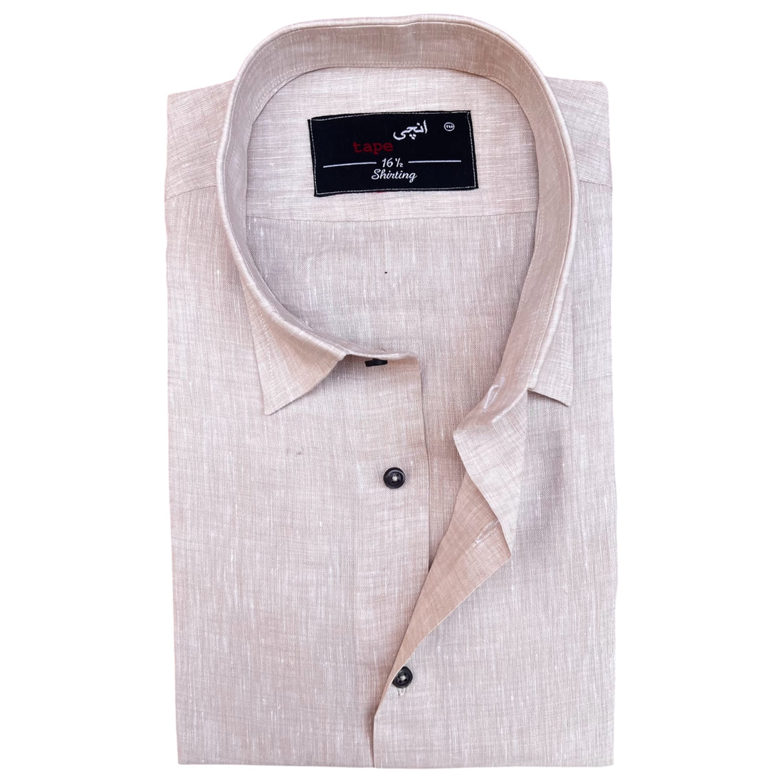 BEIGE LINEN SHIRT