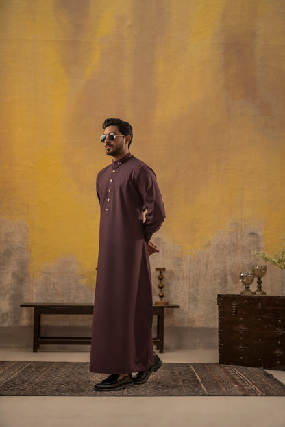 WOOD MAROON JUBBA