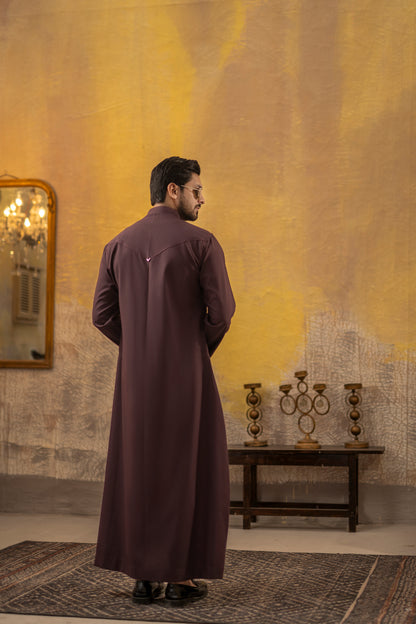 WOOD MAROON JUBBA