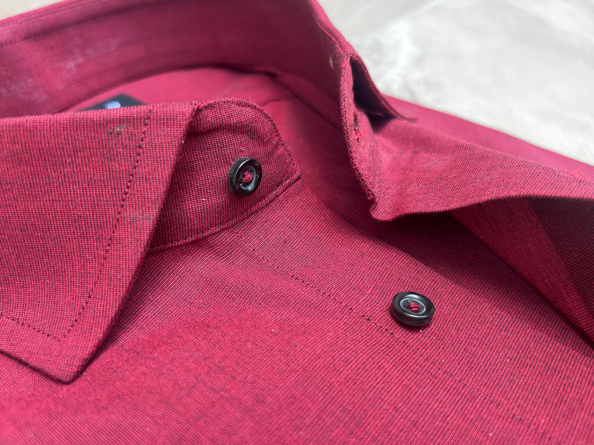 Red Cotton Shirt