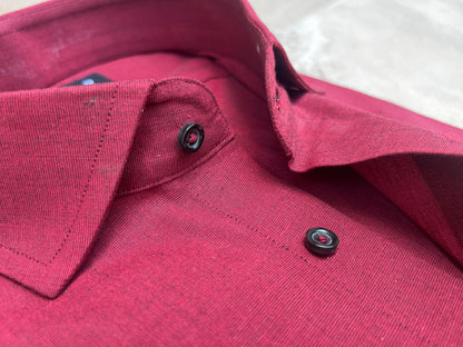 Red Cotton Shirt