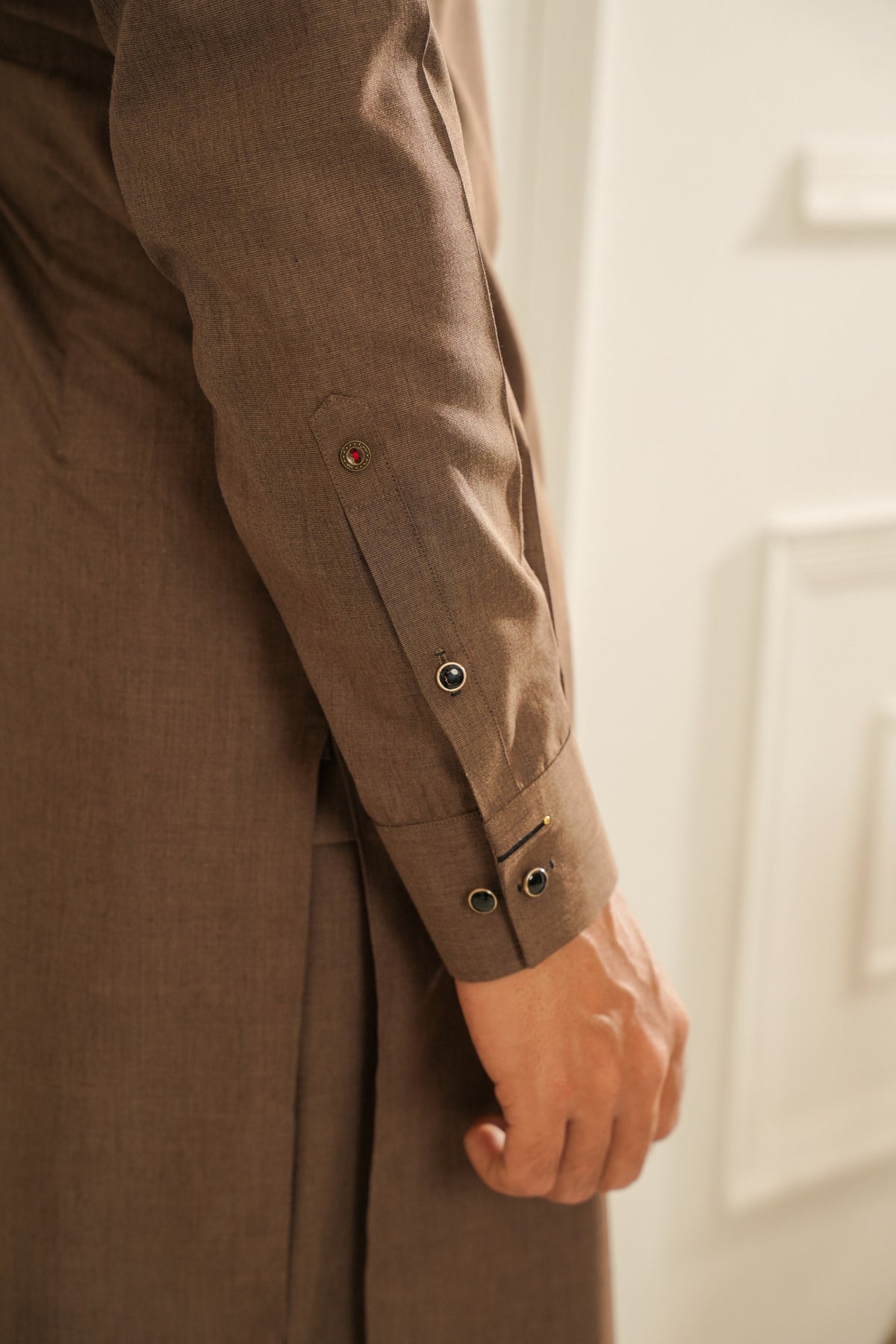 Coffee Brown Kurta Trouser
