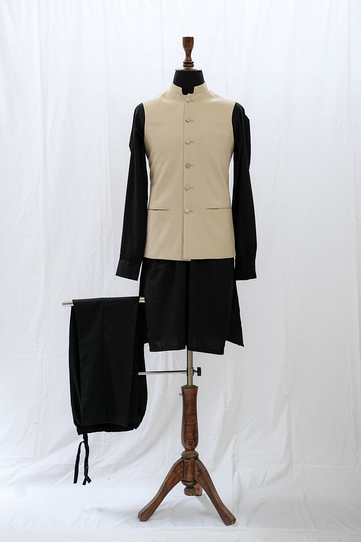Beige Waist Coat