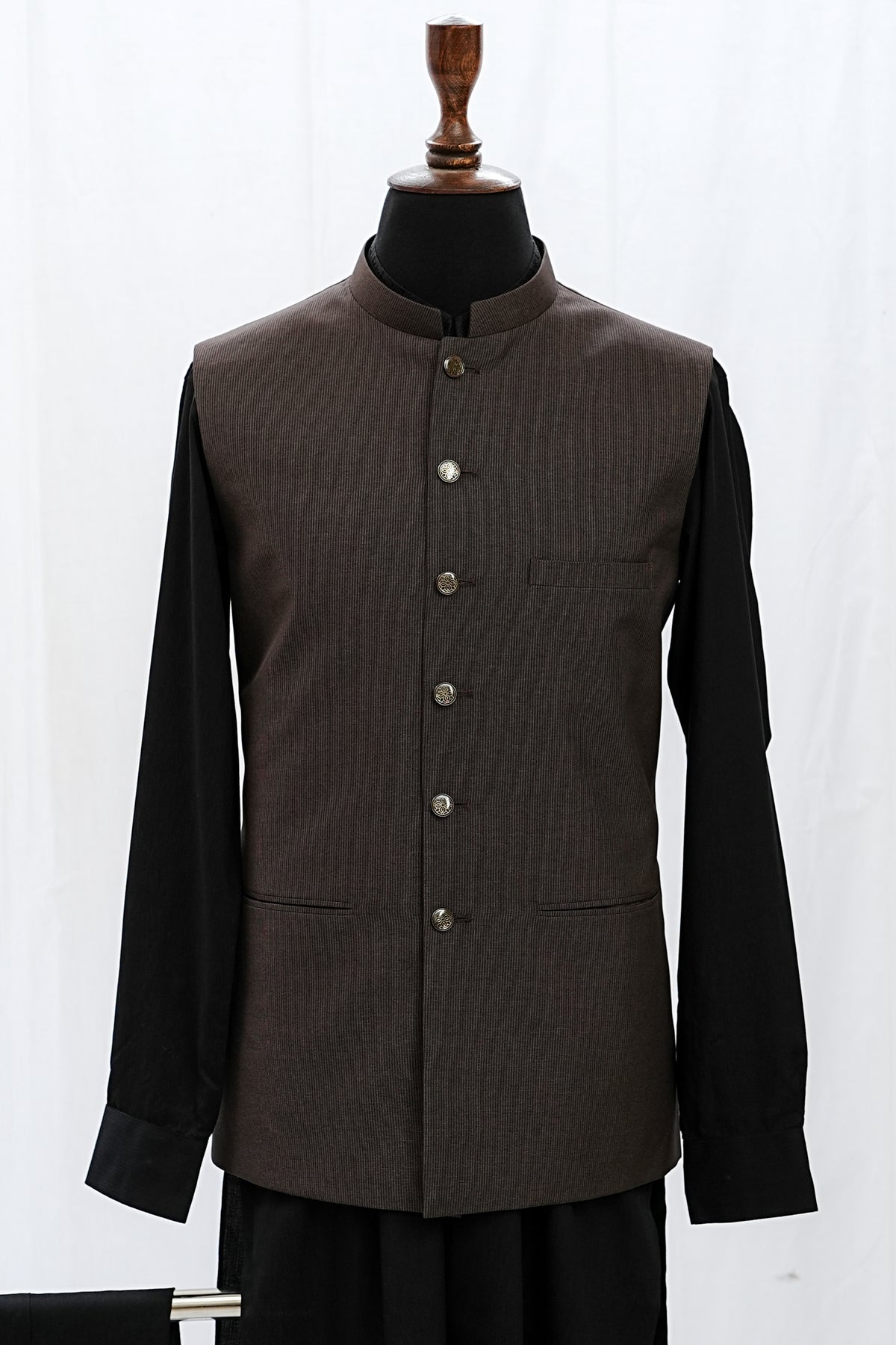 Dark Brown Waist Coat