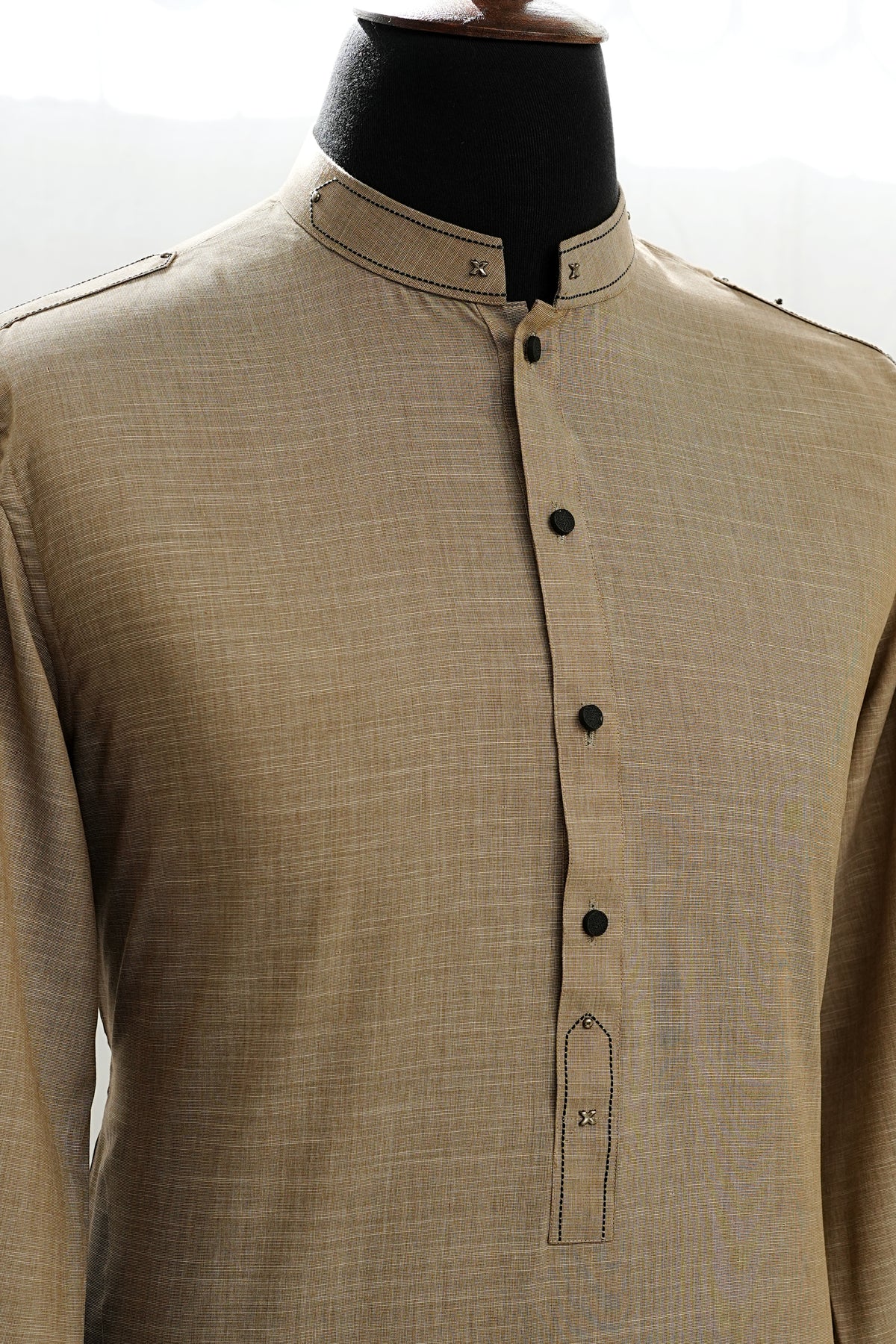 Skin Color Kurta Trouser