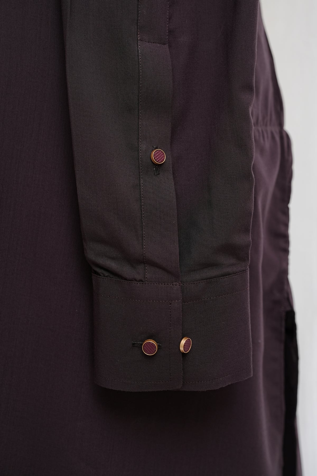 Purple Front Pocket Kurta Trouser