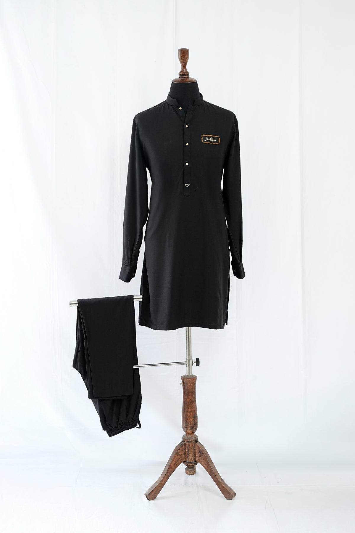 Black Signature Kurta Trouser