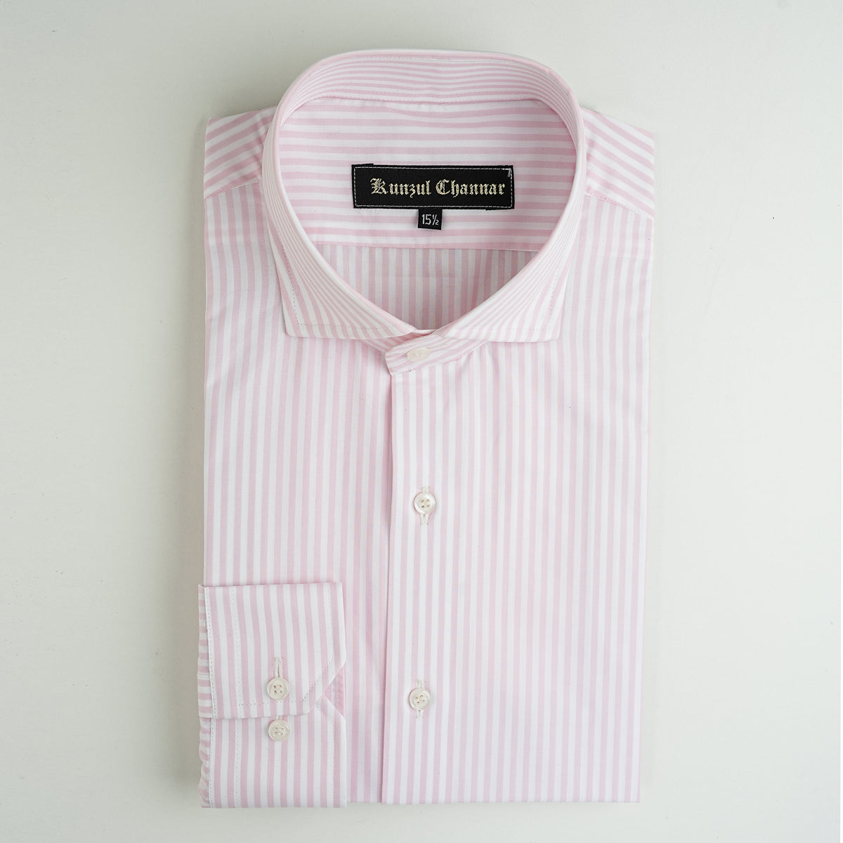 PINK STRIPED SHIRT