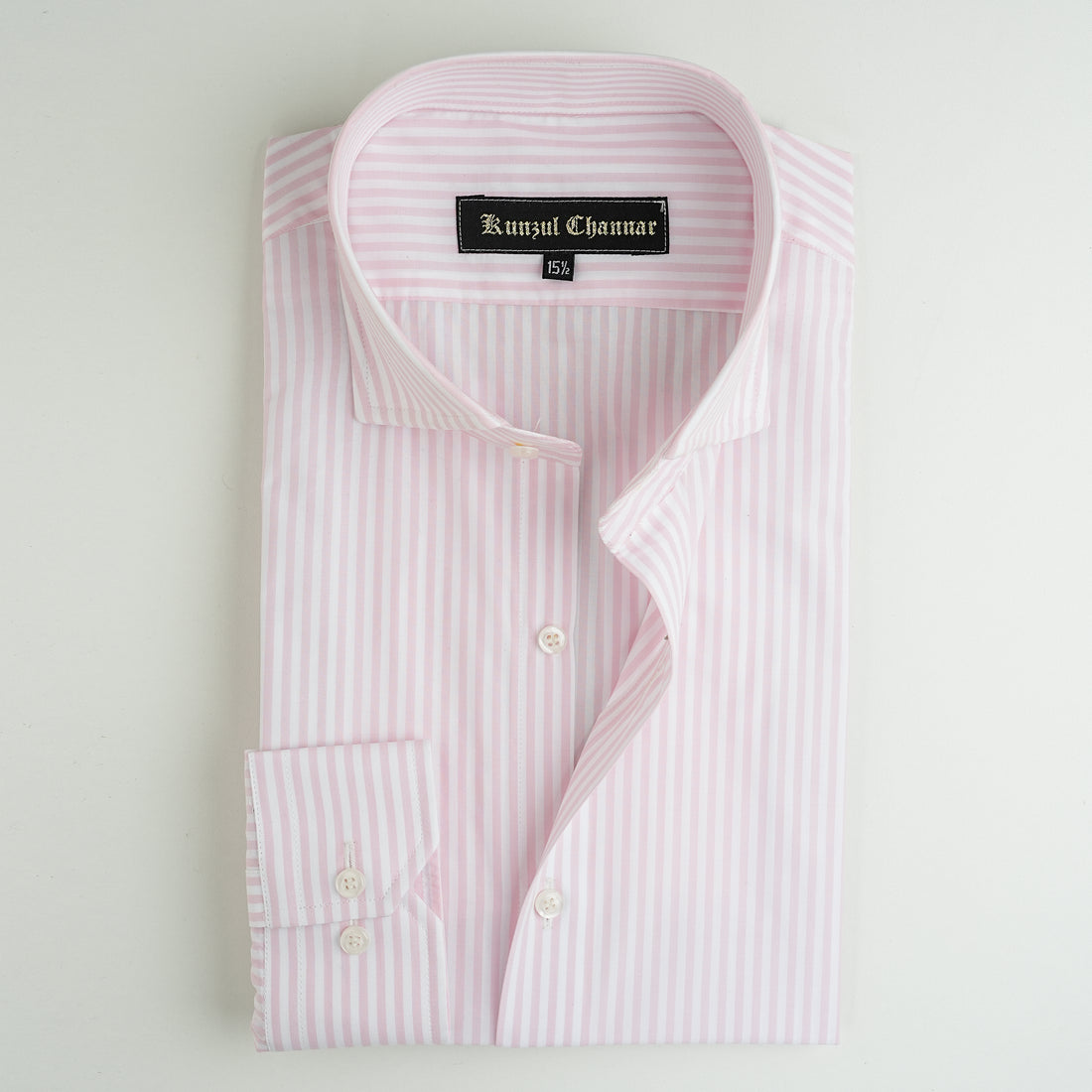 PINK STRIPED SHIRT
