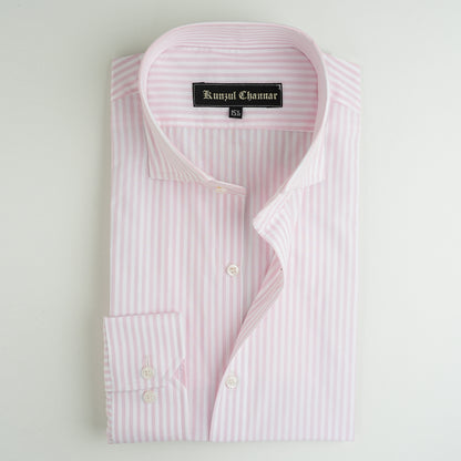 PINK STRIPED SHIRT