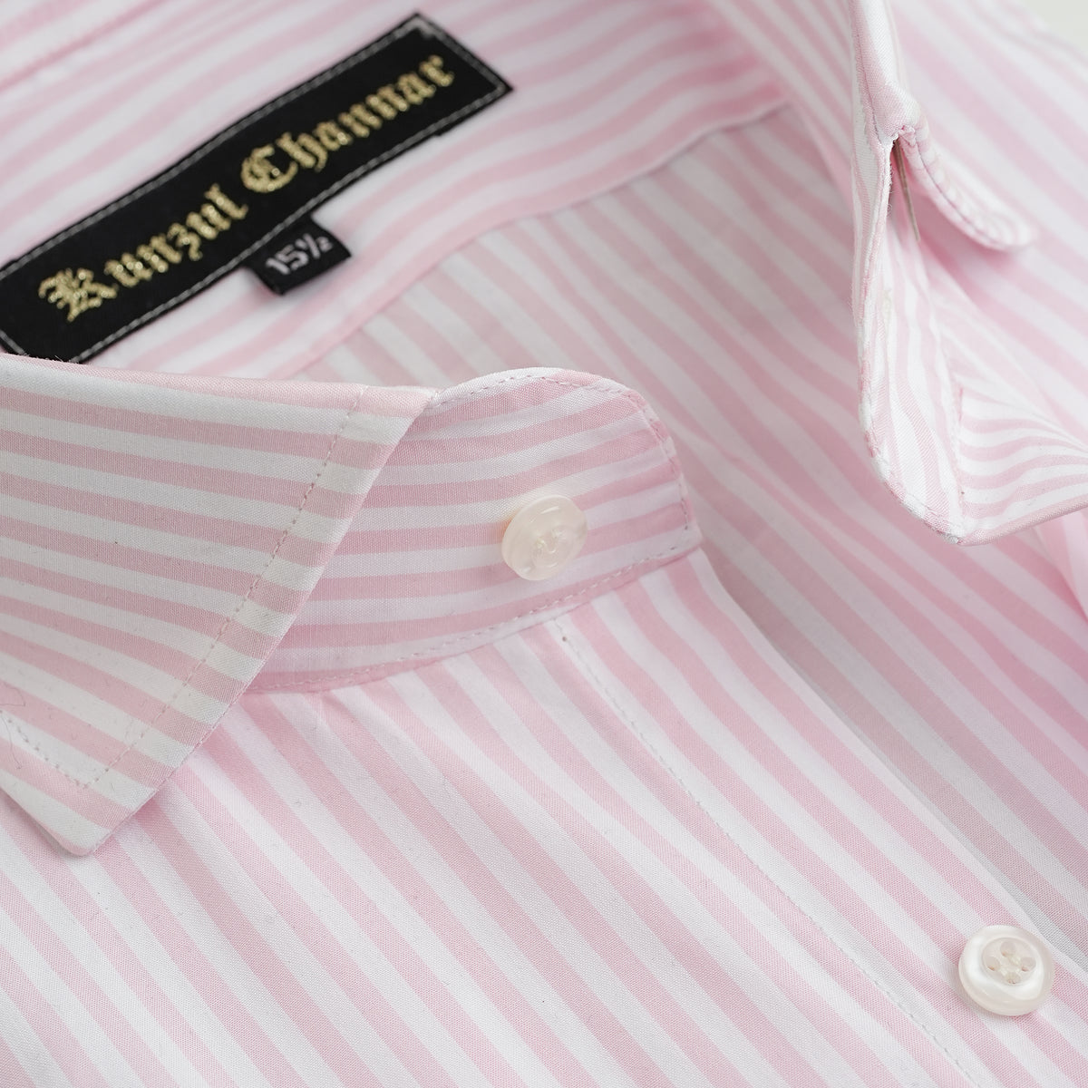 PINK STRIPED SHIRT