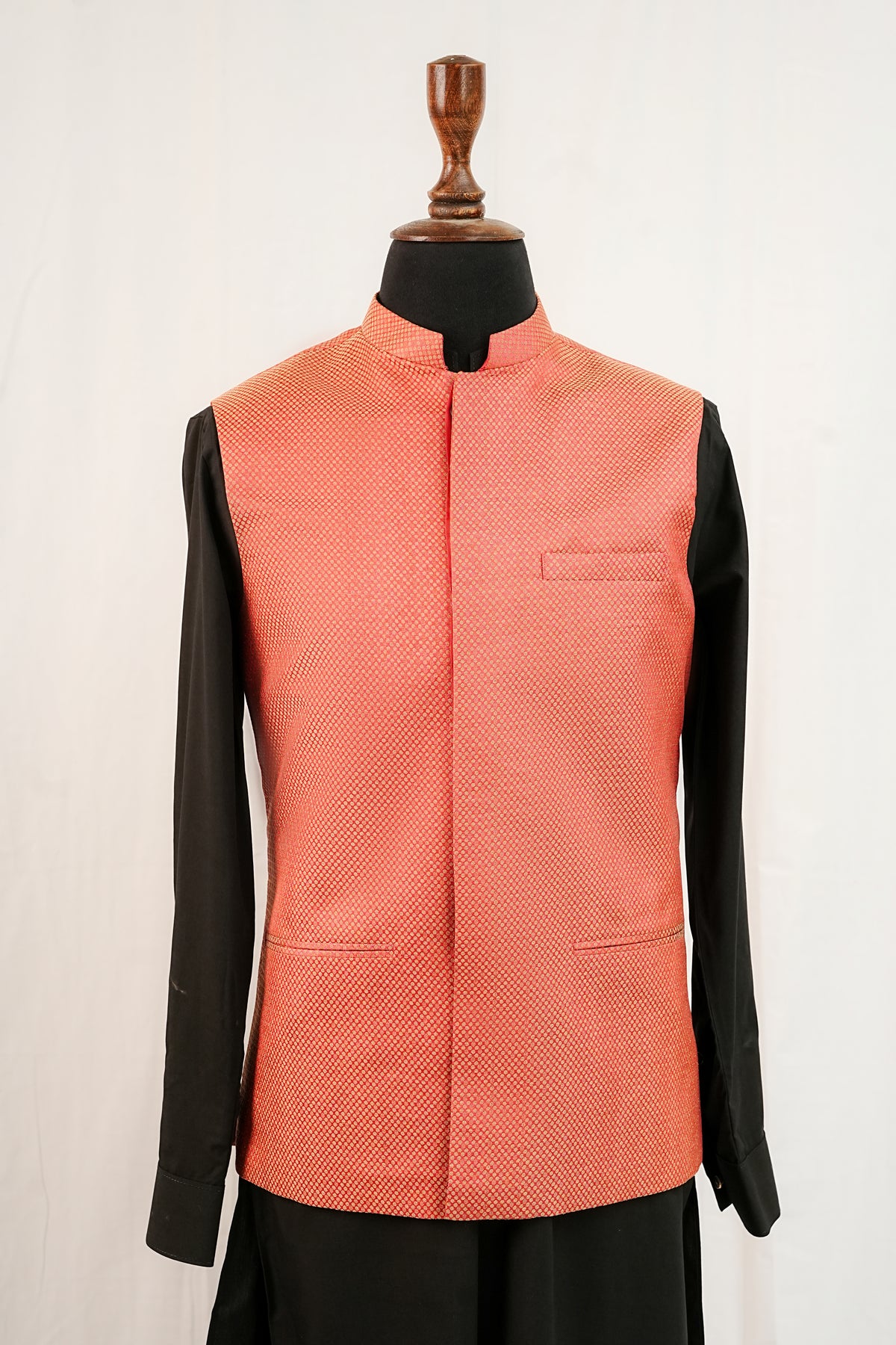 Radical Dual Jamawar Waist Coat