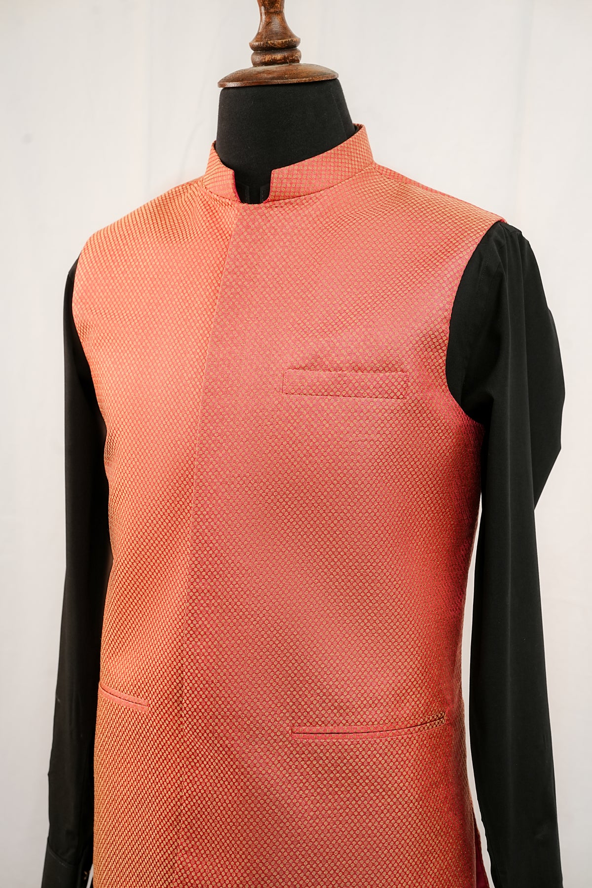 Radical Dual Jamawar Waist Coat