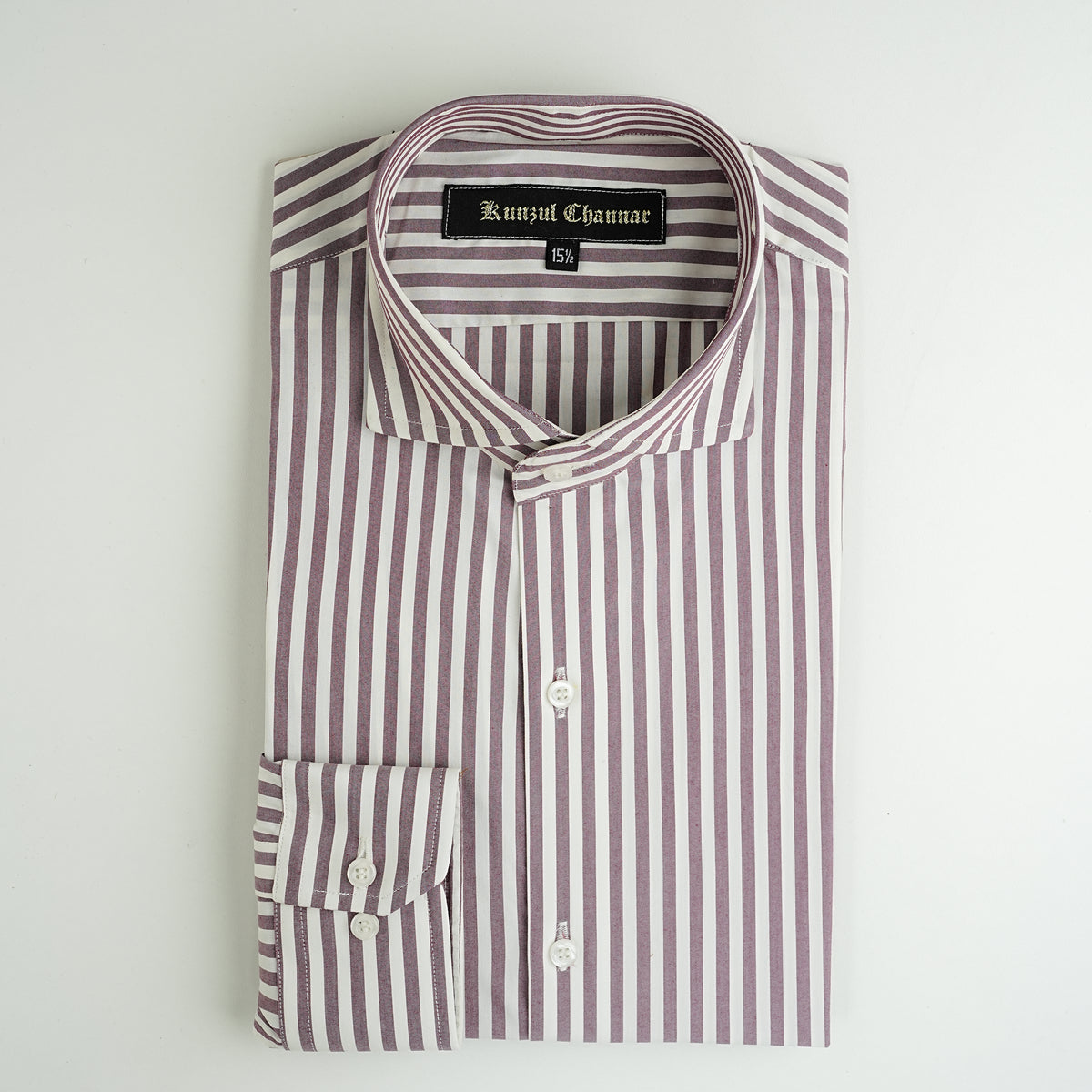SIGNATURE STRIPED COTTON SHIRT
