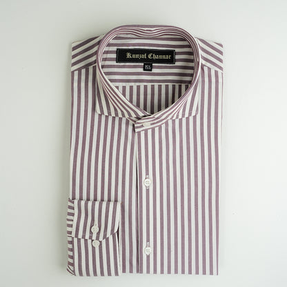 SIGNATURE STRIPED COTTON SHIRT