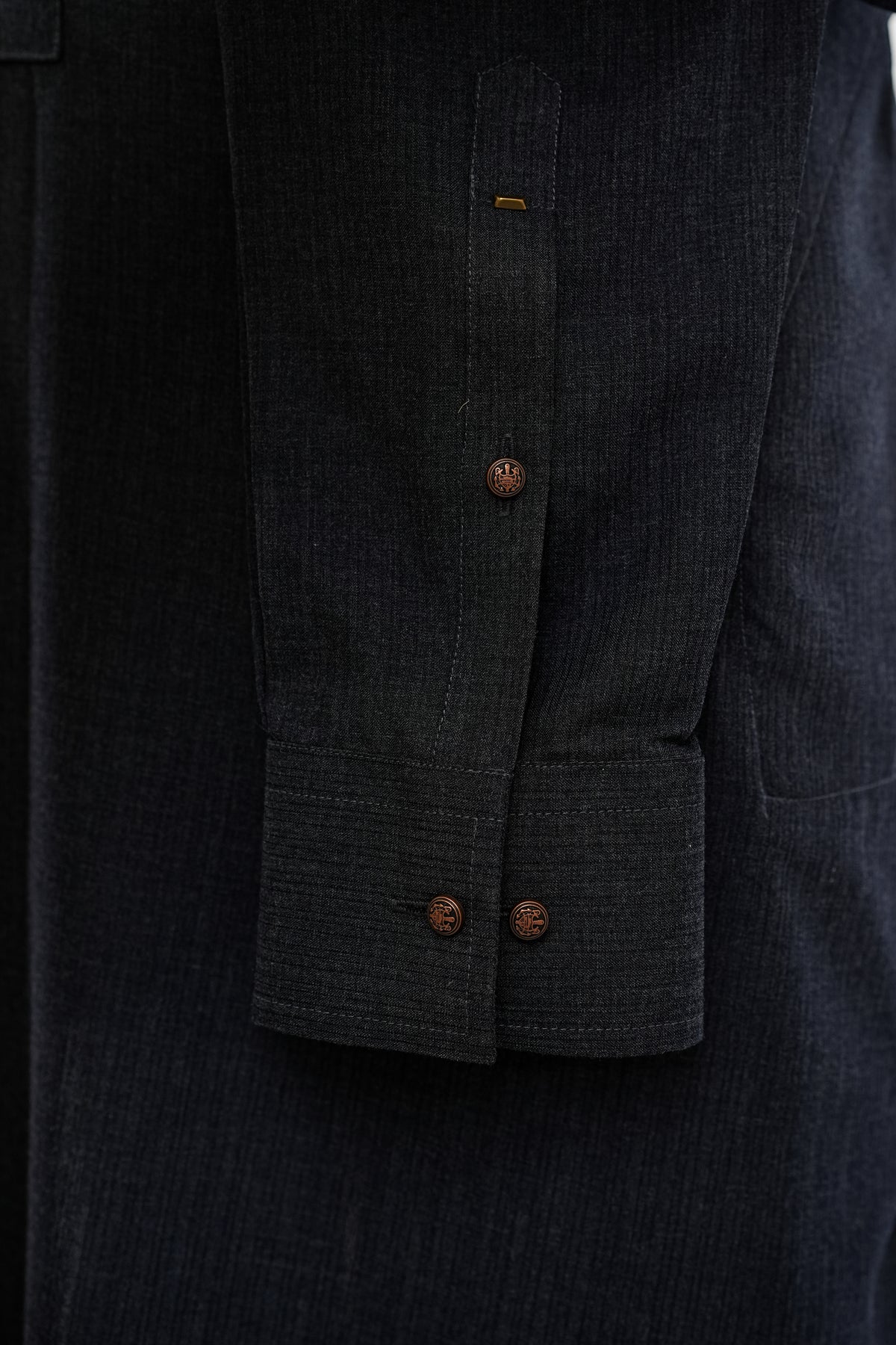 Blueish Grey Signature Kurta Trouser