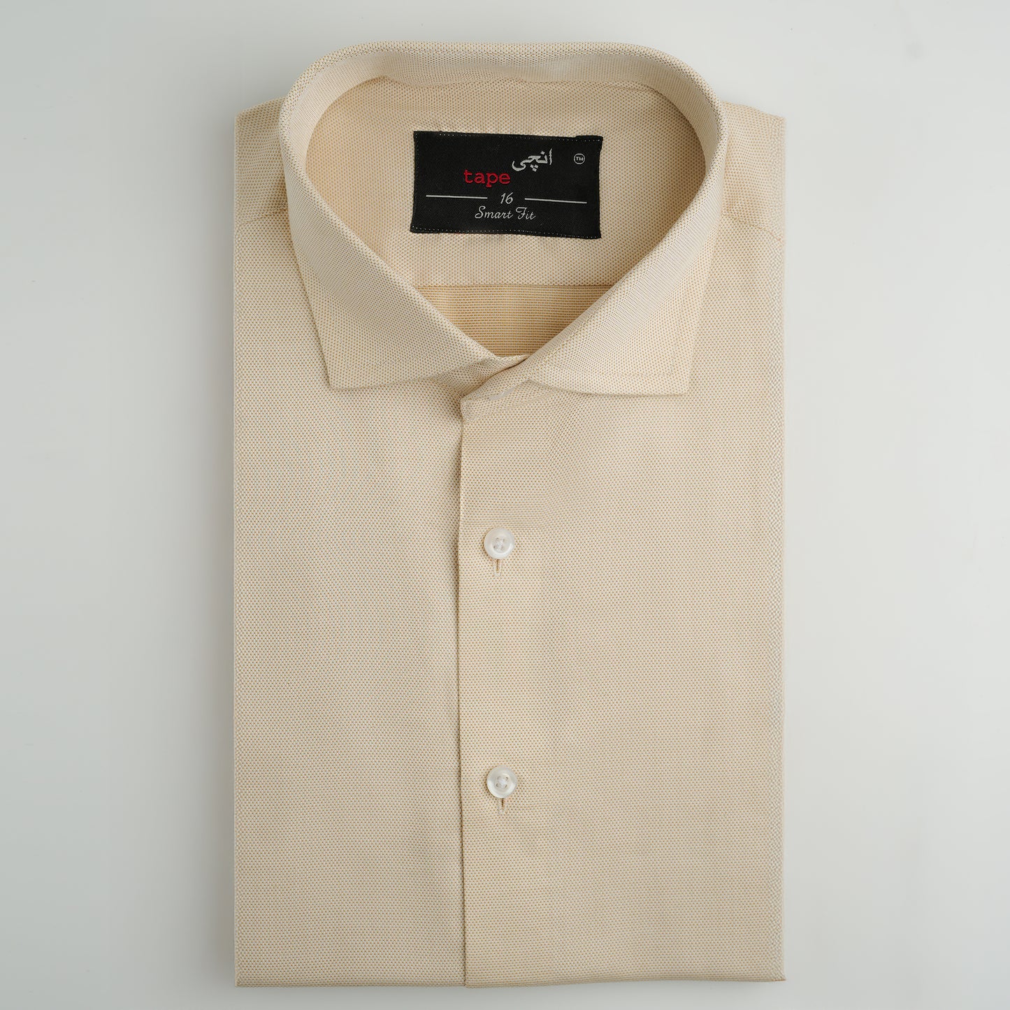 ORANGE PIN DOT SHIRT