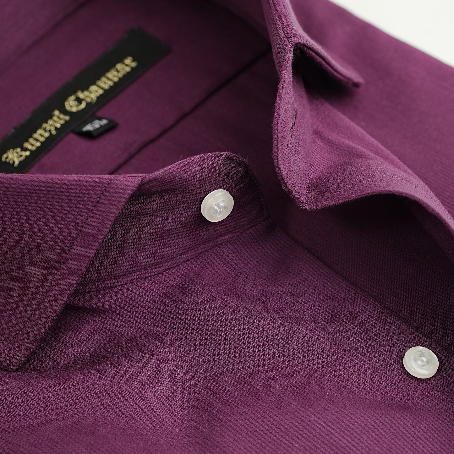 PLUM MICRO-STRIPED SHIRT
