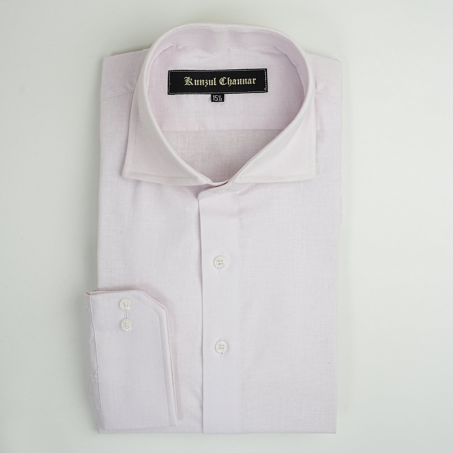 PINK COTTON FORMAL SHIRT